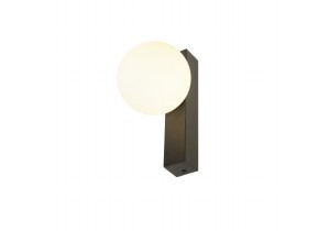 SUN wand vierkant zwart 1xG9
