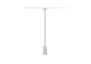 PURI 2.0 Dome, suspension monophasée, GU10, longueur de suspension 200 cm, 1x max. 6 W, gris