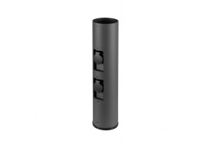 M-POL 60 Pole, borne, deux prises, anthracite, 53,4 cm