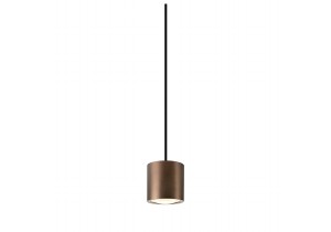 OCULUS, suspension, longueur de suspension 250 cm, 2000-3000 K, 100°, dim to warm, PHASE, cuivre foncé