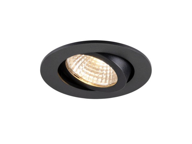 NEW TRIA® 68 PHASE AIRTIGHT rond 2700K 7.5 W zwart
