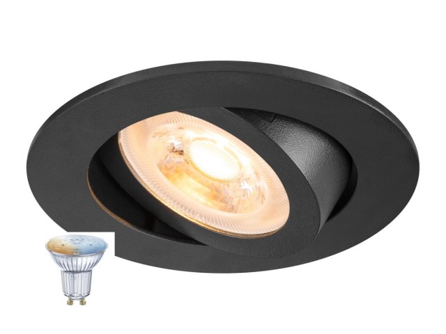NEW TRIA® 68 SMART SET rond 1xGU10 zwart
