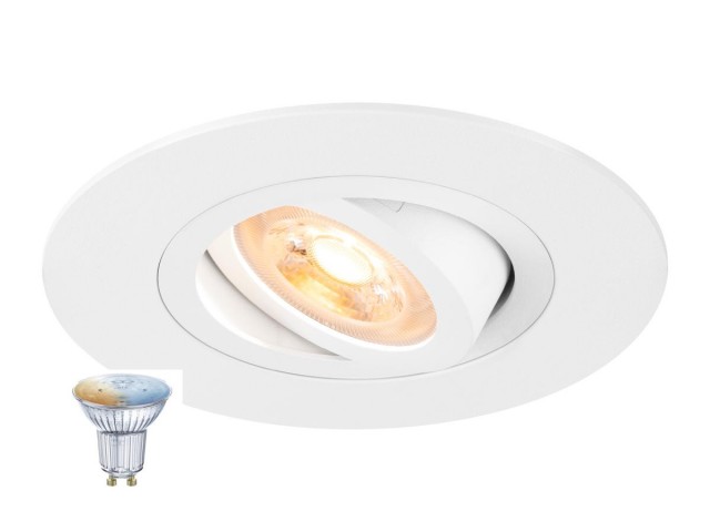 NEW TRIA® 75 XL SMART SET rond 1xGU10 wit