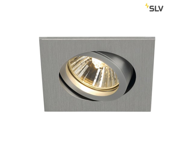 NEW TRIA 68 GU10 SQUARE alu geborsteld 1xGU10