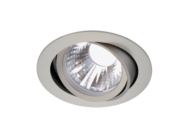 NEW TRIA LED DISK Round zgrijs 1xLED 4000K 35°