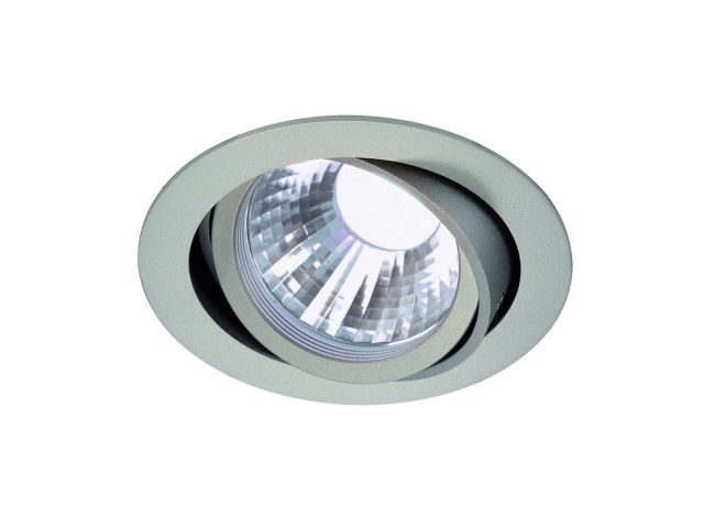 NEW TRIA LED DISK Round zgrijs 1xLED 4000K 60°