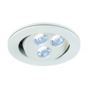 BIG WHITE 113660: TRITON 3 LED wit 1xLED 4000K, BIG WHITE Plafondlampen (SLV 113660) BIG WHITE 113660: TRITON 3 LED wit 1xLED 4000K, BIG WHITE Plafondlampen (SLV 113660)
