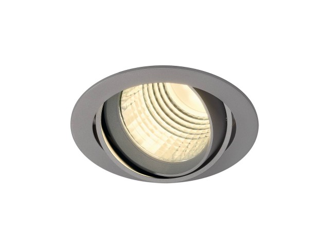 NEW TRIA DLMi Round zilvergrijs 1xLED 3000K