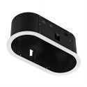 BIG WHITE 312517: AIXLIGHT PRO 2 FLAT FRAME ROUND wit/zwart, BIG WHITE Plafondlampen (SLV 115611) BIG WHITE 312517: AIXLIGHT PRO 2 FLAT FRAME ROUND wit/zwart, BIG WHITE Plafondlampen (SLV 115611)