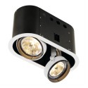 BIG WHITE 312552: AIXLIGHT PRO 2 FRAME ROUND wit/zwart, BIG WHITE Plafondlampen (SLV 115651) BIG WHITE 312552: AIXLIGHT PRO 2 FRAME ROUND wit/zwart, BIG WHITE Plafondlampen (SLV 115651)