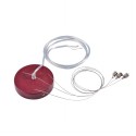 BIG WHITE 133816: Ophangset voor MEDO PRO wijnrood staal, BIG WHITE Accessoires (SLV 133816) BIG WHITE 133816: Ophangset voor MEDO PRO wijnrood staal, BIG WHITE Accessoires (SLV 133816)