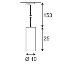 BIG WHITE 312730: COMMO PD-1 chroom/adapter wit 1xGX53 1-Fase, BIG WHITE Spanningsrail (SLV 143901) BIG WHITE 312730: COMMO PD-1 chroom/adapter wit 1xGX53 1-Fase, BIG WHITE Spanningsrail (SLV 143901)