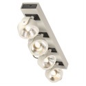 BIG WHITE 147631: KALU 4 SPOTS LANG wit/zwart 4xLED 3000K, BIG WHITE Wandlampen (SLV 147631) BIG WHITE 147631: KALU 4 SPOTS LANG wit/zwart 4xLED 3000K, BIG WHITE Wandlampen (SLV 147631)