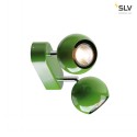 BIG WHITE 149075: LIGHT EYE 2 GU10 varengroen 2xGU10, BIG WHITE Wandlampen (SLV 149075) BIG WHITE 149075: LIGHT EYE 2 GU10 varengroen 2xGU10, BIG WHITE Wandlampen (SLV 149075)