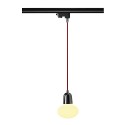 BIG WHITE 310621: PIRUS pendellamp, chroom, Glas gesatineerd, E14, ESL max. 11W, incl. 3P.-Adapter, BIG WHITE Spanningsrail (SLV 153121) BIG WHITE 310621: PIRUS pendellamp, chroom, Glas gesatineerd, E14, ESL max. 11W, incl. 3P.-Adapter, BIG WHITE Spanningsrail (SLV 153121)
