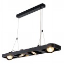 BIG WHITE 154910: LYNAH QUAD zwart mat 4xLED 3000K, BIG WHITE Hanglampen (SLV 154910) BIG WHITE 154910: LYNAH QUAD zwart mat 4xLED 3000K, BIG WHITE Hanglampen (SLV 154910)