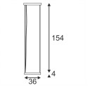 BIG WHITE 154930: LYNAH SQUARE zwart mat 4xLED 3000K, BIG WHITE Hanglampen (SLV 154930) BIG WHITE 154930: LYNAH SQUARE zwart mat 4xLED 3000K, BIG WHITE Hanglampen (SLV 154930)