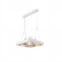 BIG WHITE 154931: LYNAH SQUARE wit mat 4xLED 3000K, BIG WHITE Hanglampen (SLV 154931) BIG WHITE 154931: LYNAH SQUARE wit mat 4xLED 3000K, BIG WHITE Hanglampen (SLV 154931)