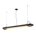 BIG WHITE 159140: AIXLIGHT R2 OFFICE LED LONG zwart LED, 2xES111, BIG WHITE Hanglampen (SLV 159140) BIG WHITE 159140: AIXLIGHT R2 OFFICE LED LONG zwart LED, 2xES111, BIG WHITE Hanglampen (SLV 159140)