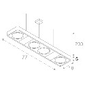 BIG WHITE 159224: AIXLIGHT R2 LONG zilvergrijs 4xGU10, BIG WHITE Hanglampen (SLV 159224) BIG WHITE 159224: AIXLIGHT R2 LONG zilvergrijs 4xGU10, BIG WHITE Hanglampen (SLV 159224)