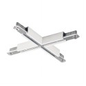 BIG WHITE 172181: X-verbinder voor D-TRACK wit, BIG WHITE Spanningsrail (SLV 172181) BIG WHITE 172181: X-verbinder voor D-TRACK wit, BIG WHITE Spanningsrail (SLV 172181)