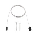 BIG WHITE 172200: Ophangset voor D-TRACK zwart 1m, BIG WHITE Spanningsrail (SLV 172200) BIG WHITE 172200: Ophangset voor D-TRACK zwart 1m, BIG WHITE Spanningsrail (SLV 172200)