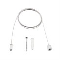 BIG WHITE 172201: Ophangset voor D-TRACK wit 1m, BIG WHITE Spanningsrail (SLV 172201) BIG WHITE 172201: Ophangset voor D-TRACK wit 1m, BIG WHITE Spanningsrail (SLV 172201)