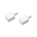BIG WHITE 300031: Eindkappen voor APOLLO wit, 2 stuks, BIG WHITE Spanningsrail (SLV 180051) BIG WHITE 300031: Eindkappen voor APOLLO wit, 2 stuks, BIG WHITE Spanningsrail (SLV 180051)
