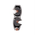 BIG WHITE 184021: EASYTEC II rail wit 2m incl. 2 eindkappen, BIG WHITE Spanningsrail (SLV 184021) BIG WHITE 184021: EASYTEC II rail wit 2m incl. 2 eindkappen, BIG WHITE Spanningsrail (SLV 184021)