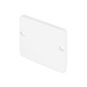 BIG WHITE 214451: GLENOS eindkappen indus. profiel Flat mat wit 2st, BIG WHITE Accessoires (SLV 214451) BIG WHITE 214451: GLENOS eindkappen indus. profiel Flat mat wit 2st, BIG WHITE Accessoires (SLV 214451)