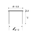 BIG WHITE 308598: ADJUST 135 square roestvrij staal 1xGU10, BIG WHITE Vloerlampen (SLV 228214) BIG WHITE 308598: ADJUST 135 square roestvrij staal 1xGU10, BIG WHITE Vloerlampen (SLV 228214)