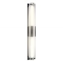 BIG WHITE 308344: Z 211 metaal geborsteld/glas gesatineerd 2xG23, BIG WHITE Wandlampen (SLV 147455) BIG WHITE 308344: Z 211 metaal geborsteld/glas gesatineerd 2xG23, BIG WHITE Wandlampen (SLV 147455)