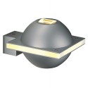 BIG WHITE 309114: UFO BEAM zilvergrijs/PC wit 1xG9, BIG WHITE Wandlampen (SLV 151751) BIG WHITE 309114: UFO BEAM zilvergrijs/PC wit 1xG9, BIG WHITE Wandlampen (SLV 151751)