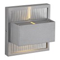 BIG WHITE 312525: DACU UP-DOWN LED BEAM zilvergrijs 2xLED 2700K, BIG WHITE Wandlampen (SLV 227252) BIG WHITE 312525: DACU UP-DOWN LED BEAM zilvergrijs 2xLED 2700K, BIG WHITE Wandlampen (SLV 227252)