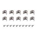 BIG WHITE 631522: Montageclips voor DELF D vlak, 10 stuks, BIG WHITE Accessoires (SLV 631522) BIG WHITE 631522: Montageclips voor DELF D vlak, 10 stuks, BIG WHITE Accessoires (SLV 631522)